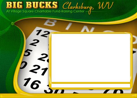 megabucks bingo|Big Bucks Bingo Only in Clarksburg, WV.